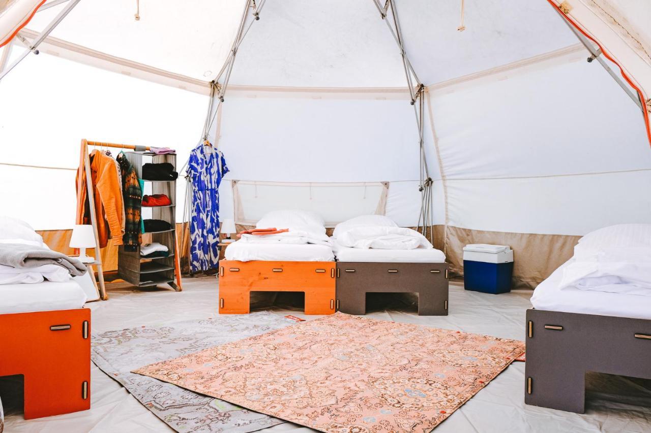 Domo Camp - Nature Glamping Hof Viehbrook Rendswuhren Exterior foto