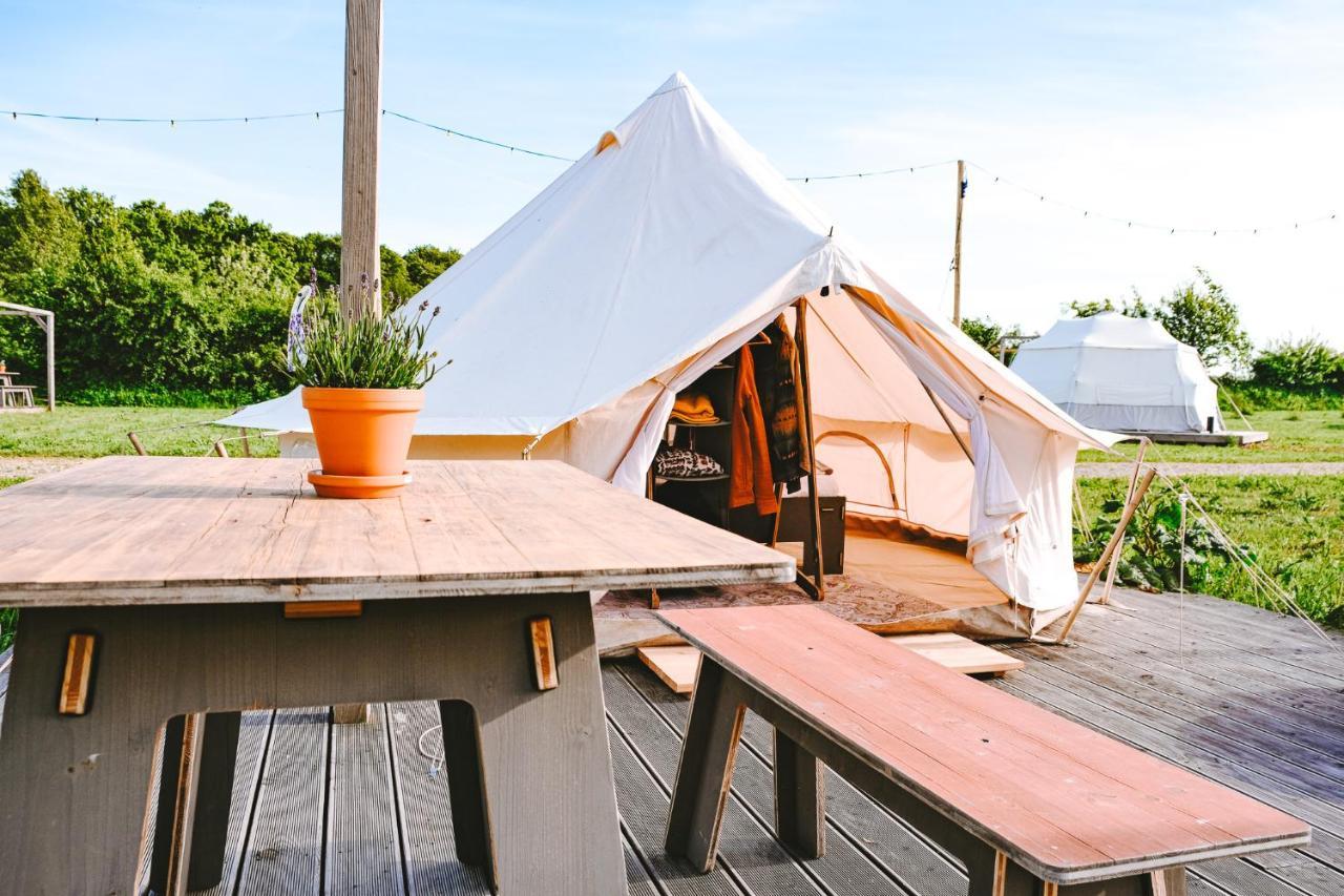 Domo Camp - Nature Glamping Hof Viehbrook Rendswuhren Exterior foto