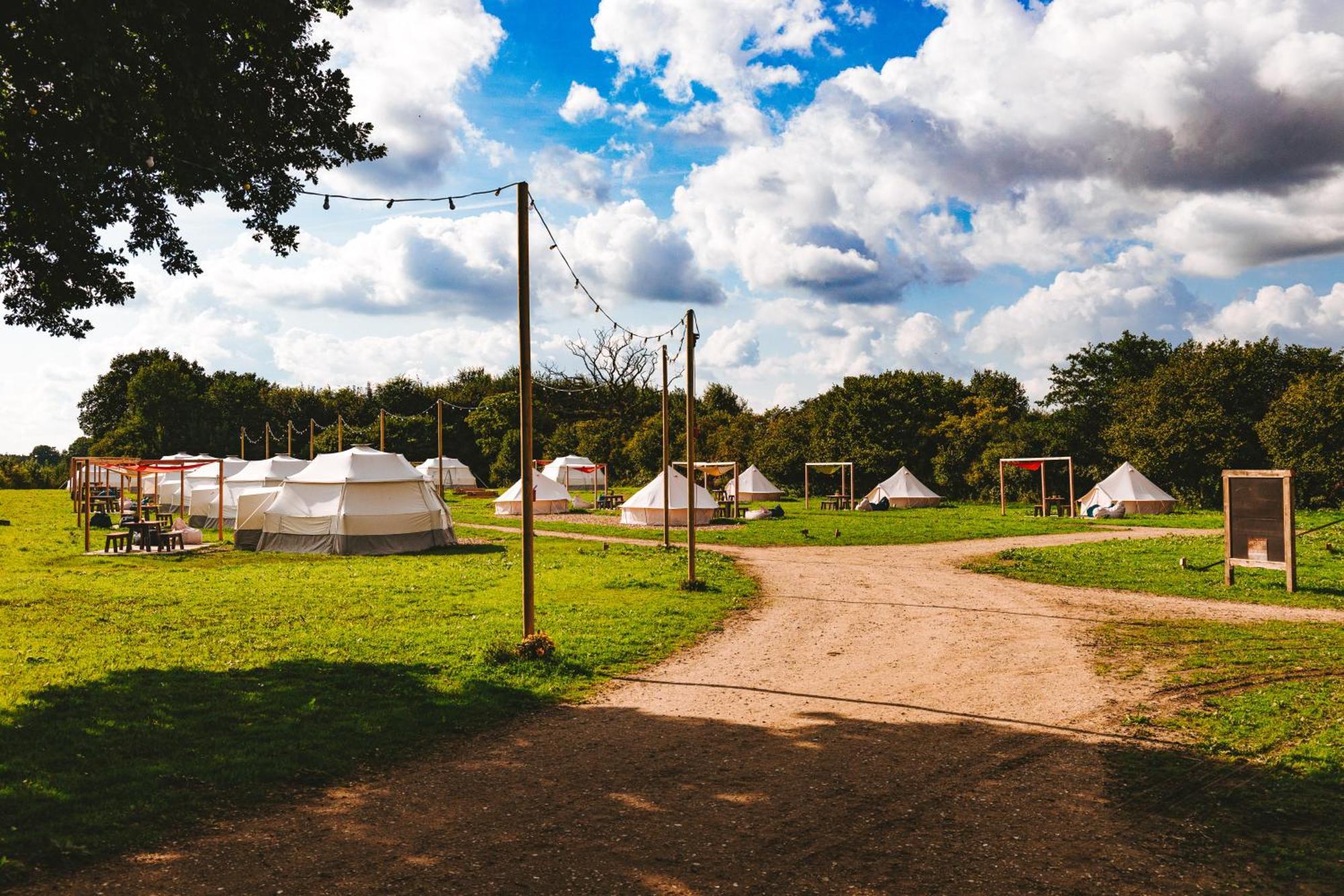 Domo Camp - Nature Glamping Hof Viehbrook Rendswuhren Exterior foto